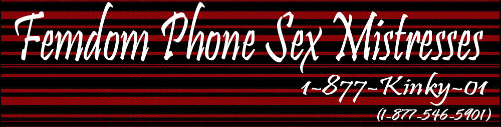 Femdom Phone Sex Mistresses page header.
